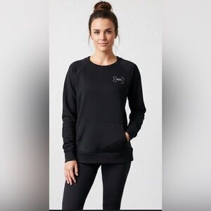 Under Armour Women's Black Crewneck Sweatshirt Size Large